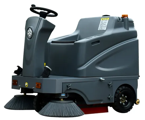 High Efficiency Electric Ride-on Road Sweeper 48V New Condition Street Sweeping Machine for Small Industries